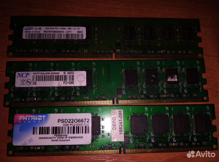 Оперативная память ddr3 4 gb 1333 ddr2 4 gb 800
