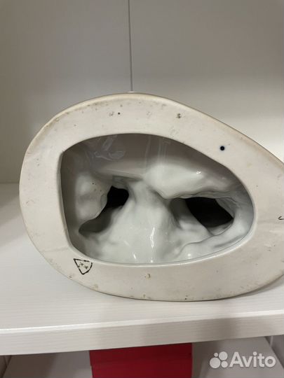 Антикварная статуэтка «Конезаводчица»