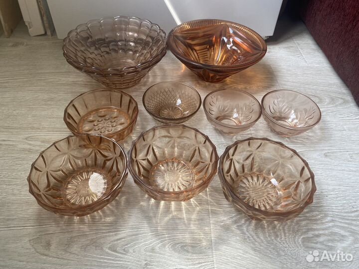 Хрусталь, блюда хрустальные