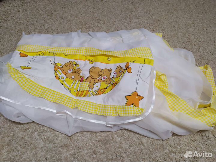 Балдахин в детскую кроватку новый