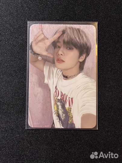 Карты stray kids Чонин