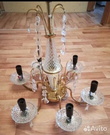 Люстра хрустальная