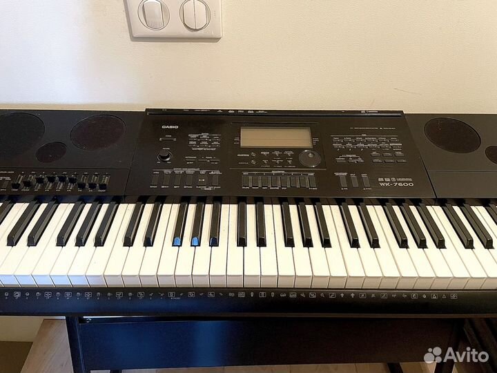 Синтезатор casio wk 7600