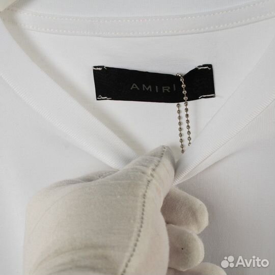 Футболка amiri белая