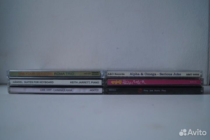 CD фолк, рокабилли, босса-нова, классика и проч