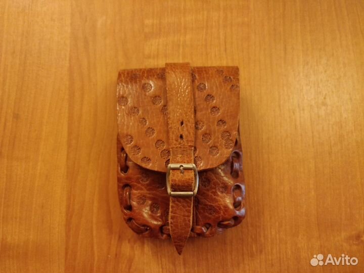 Кожаная сумка