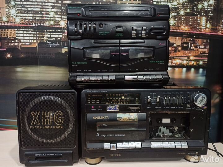 Elekta EC-710KDL и 530 Duble deck mini compo