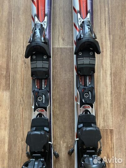 Горные лыжи Nordica 162 cm. с ботинками и палками