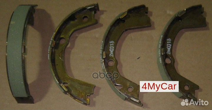 Колодки ручника actyon 12- 2WD 4833A34000 ssang