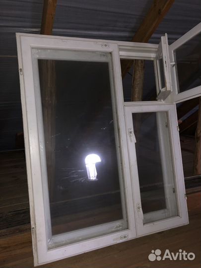 Оконный блок деревянный