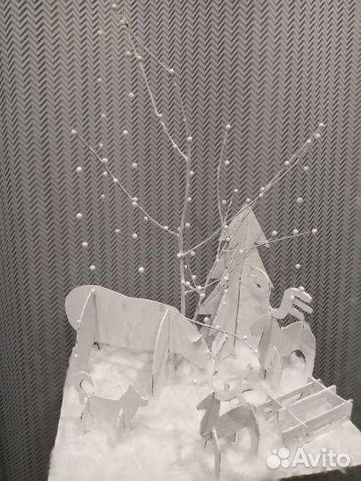 Зимняя поделка в садик