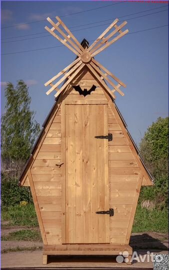 Уличный туалет с установкой