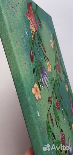 Картина акрилом на холсте