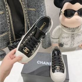 Лакированные кеды Chanel