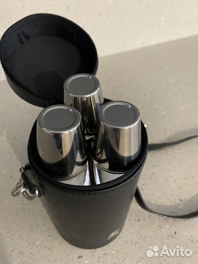 Подарочный набор фляг со стопками