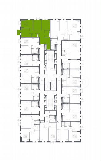 3-к. квартира, 68,4 м², 8/14 эт.