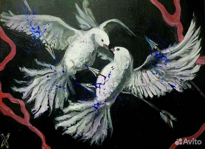 Картина акриловыми красками