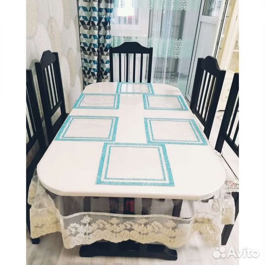 Скатерть клеенка на стол силикон пвх