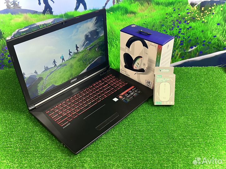 Игровой ноутбук MSI / гарантия / gtx / ssd