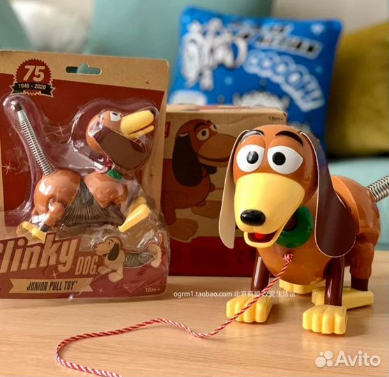 Спиралька История игрушек - собака-пружинка Slinky