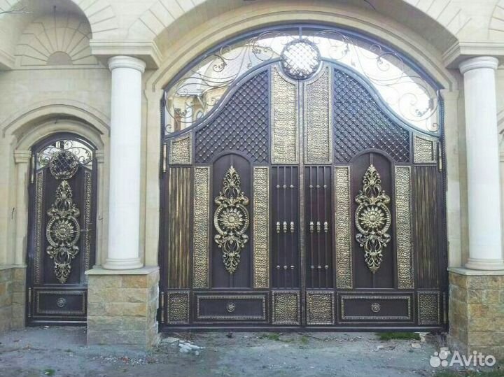 Кованые ворота