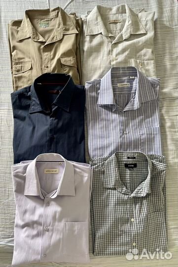 Рубашки мужские XL XXL Pierre Cardin O’stin