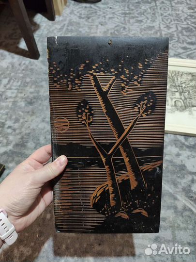 Картинны панно из дерева