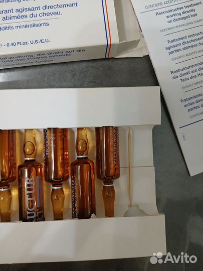 Ампулы для волос Structure Fort