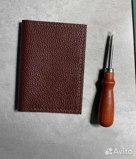 Обложка для паспорта и документов ручная работа