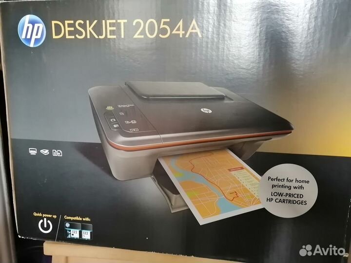 Мфу HP Deskjet 2054A, струйный