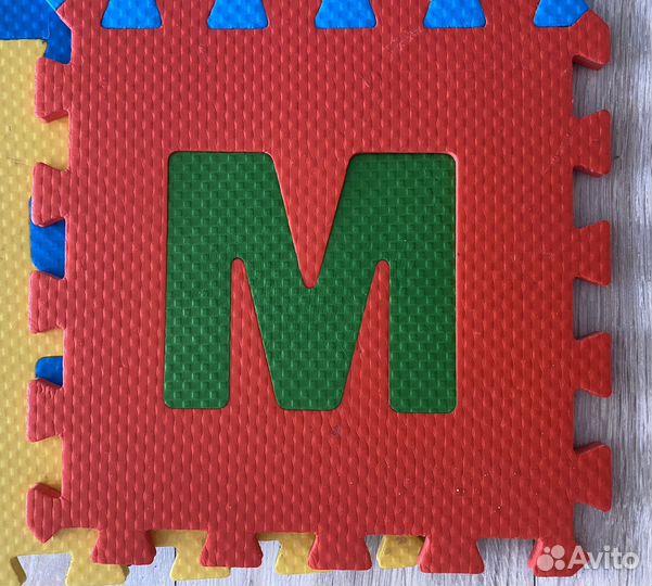 Детский мягкия коврик Пазл 