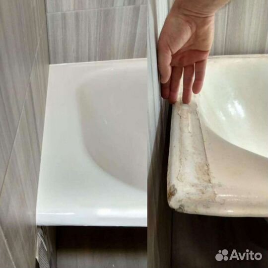 Реставрация ванн жидким акрилом