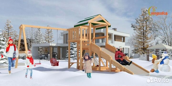 Детские площадки Савушка 4 сезона Мастер 2