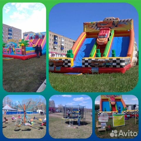 Надувные Батуты,сахарная вата, карусель,тир