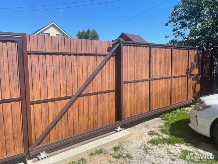 Откатные ворота