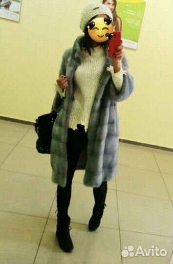 Шуба норковая 42 44