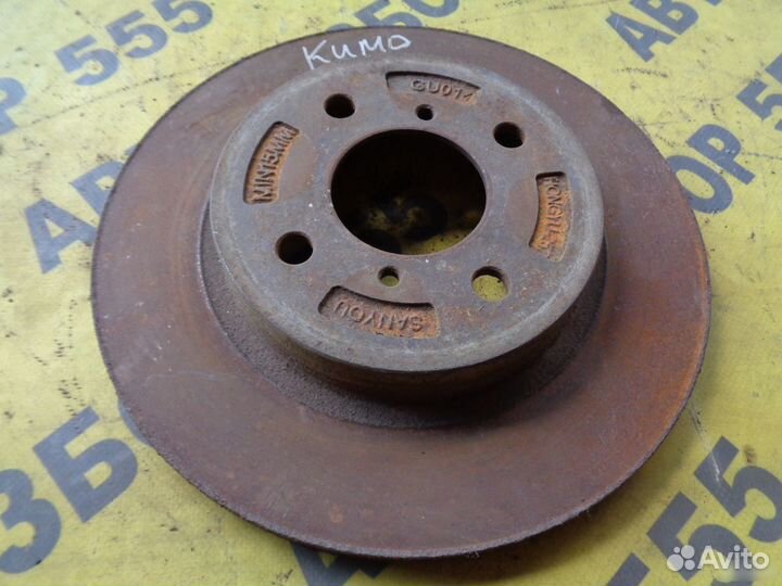 Диск тормозной Chery Kimo S12