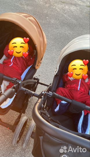 Коляски adamex mobi air Deluxe (эко-кожа) 2в1