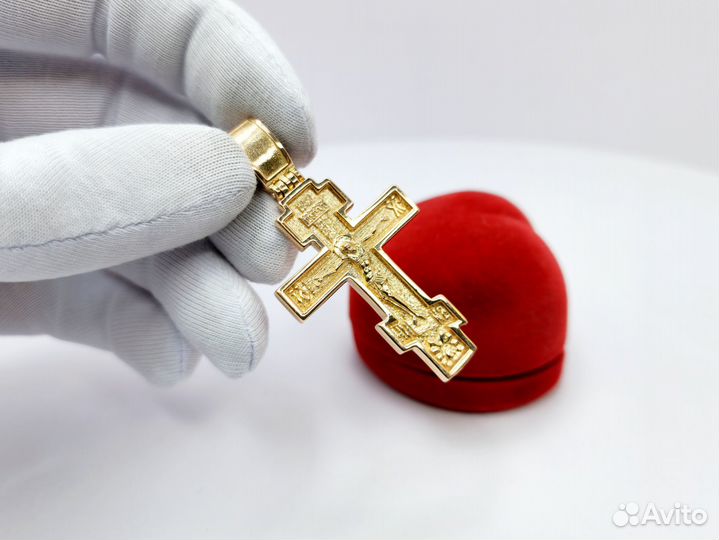 Золотой крест 5,5см 13,3гр
