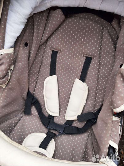 Коляска 2 в 1 эко кожа