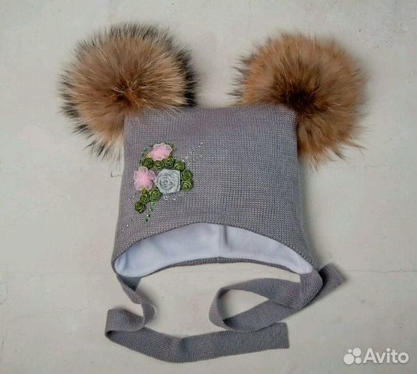 Продам помпоны из натурального меха