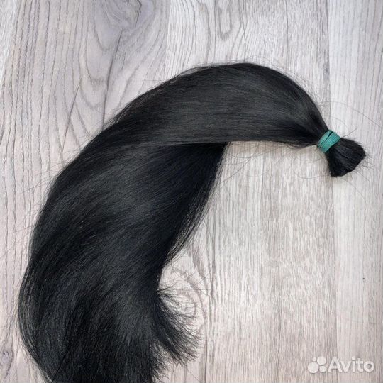 Волосы для наращивания чёрный