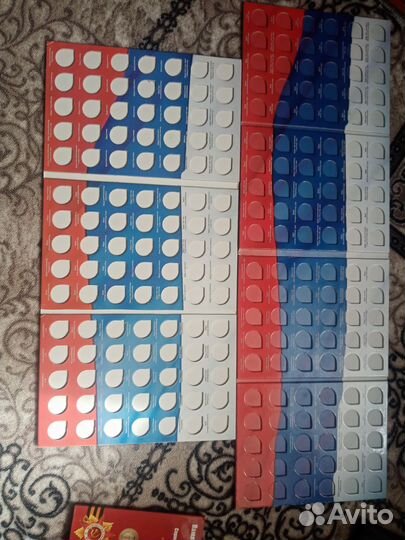 Б/у альбомы для монет