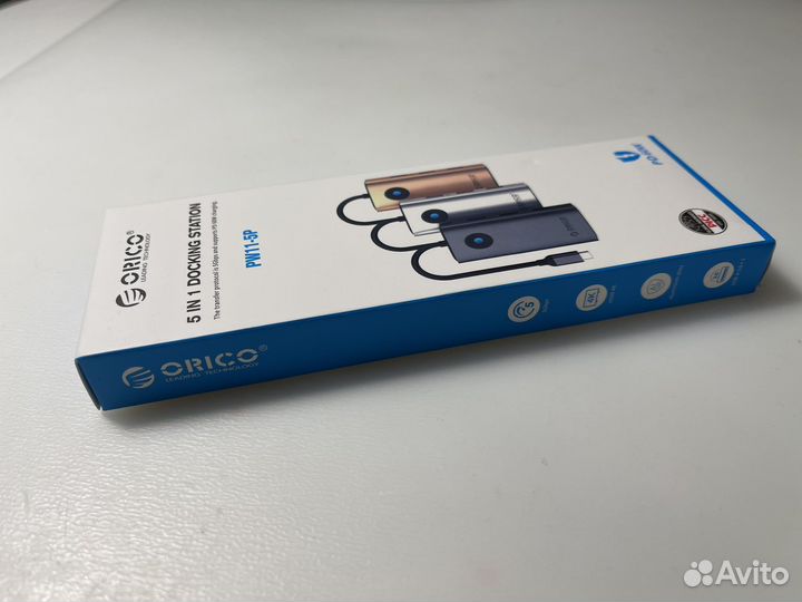 USB-концентратор orico type-c 5 in 1 hdmi