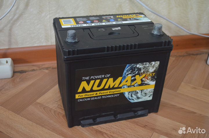 Акб Numax 75D23L 65Ah