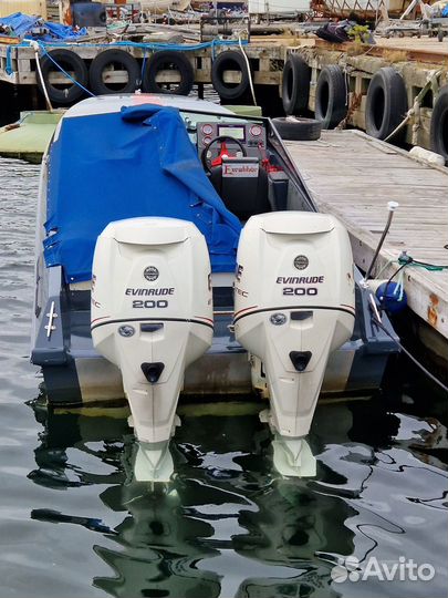 Лодочный мотор Б/У evinrude 200 л/с