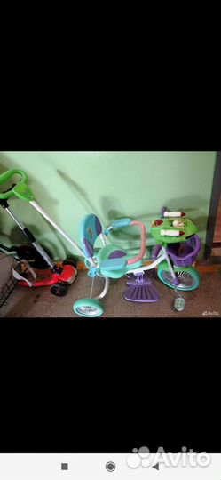 Велосипед детский трехколесный