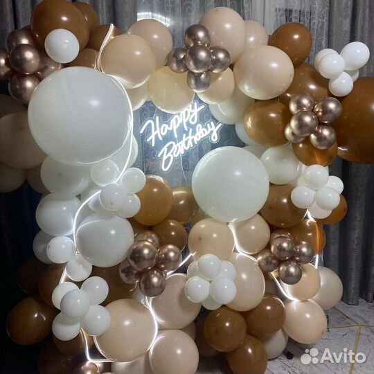 Воздушные шары и фотозоны