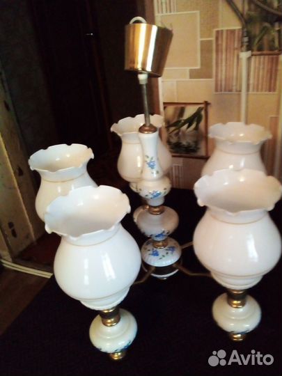 Освещение люстра бу