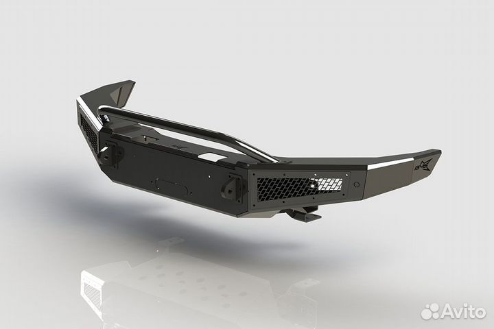 Бампер силовой передний BMS PRO-Line для Toyota La